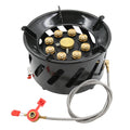 Enamel & Copper Camping Stove, 19800W High-Power Outdoor Furnace H79960