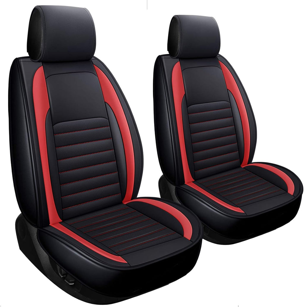 Black SUV Seat Covers with Faux Leather S62967