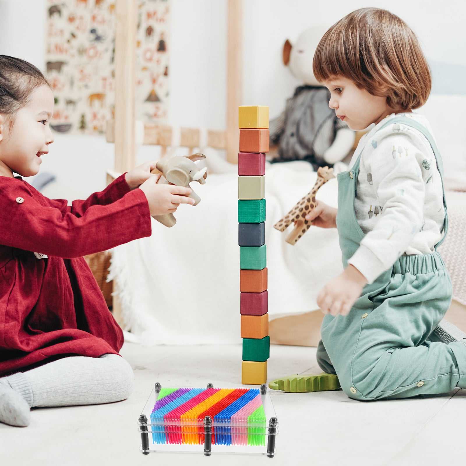 3d Pin Art Sensory Toy W384167