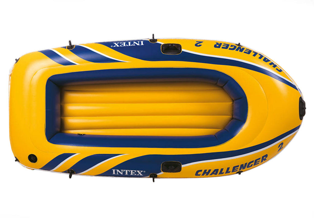 Inflatable 2 Person Floating Boat Raft Set with Oars and Air Pump L18770