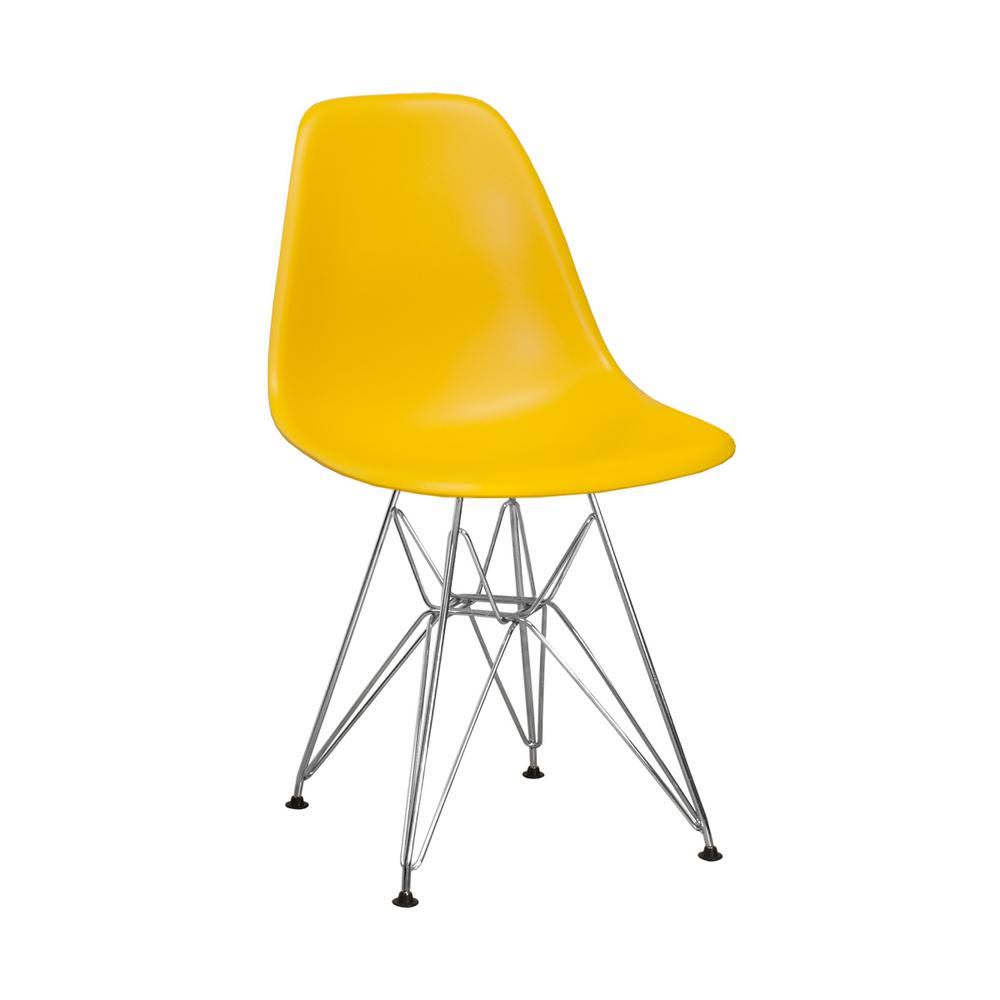 Yellow Side Chair Set of 2 X279