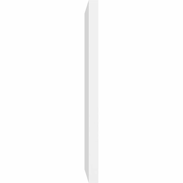 40x22W x 26x22H Vertical Surface Mount PVC Gable Vent F8545