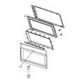 Microwave Door H109