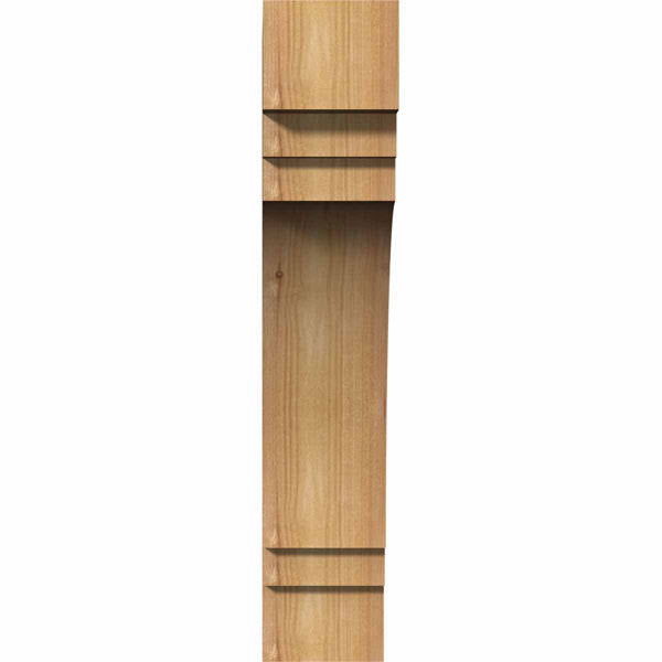 Pescadero Smooth Corbel, Western Red Cedar E311