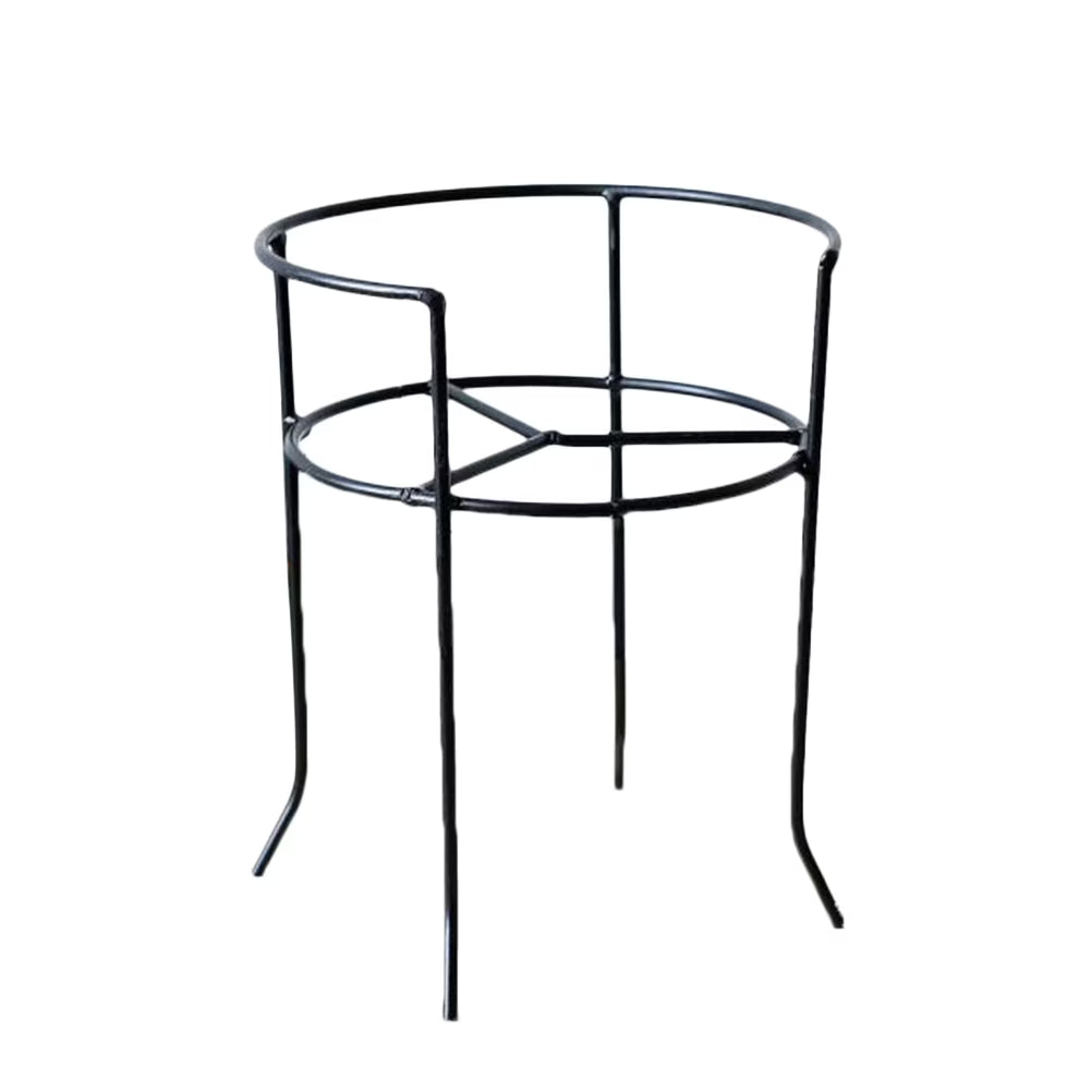 Black Iron Beverage Dispenser Stand D6745