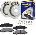 Rear Brake Kit Calipers Rotors Ceramic Pads N36186