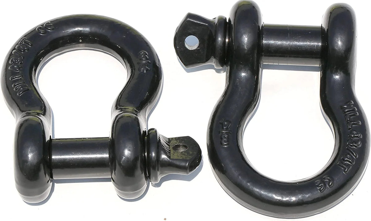3" x 20' Recovery Tow Strap with 2 D Shackles and Storage Bag Q358033