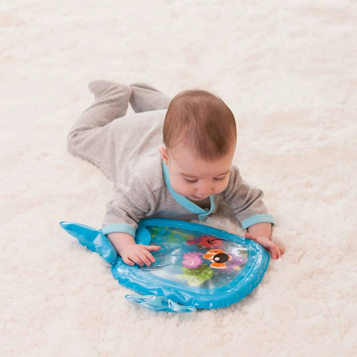 Blue Tummy Time Play Mat K798