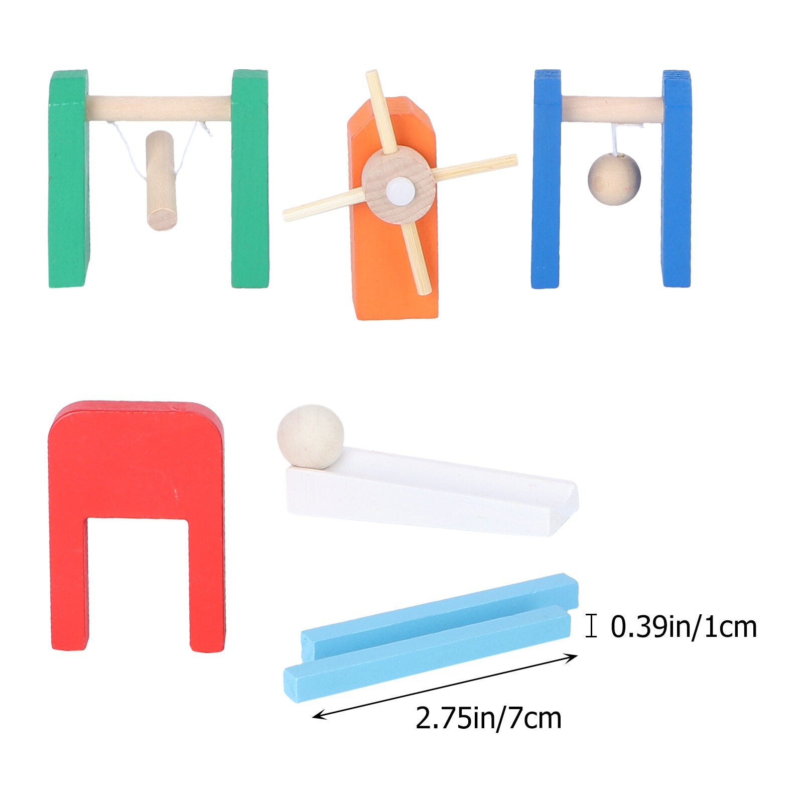Wooden Domino Blocks Building Toy Educational Toys K363