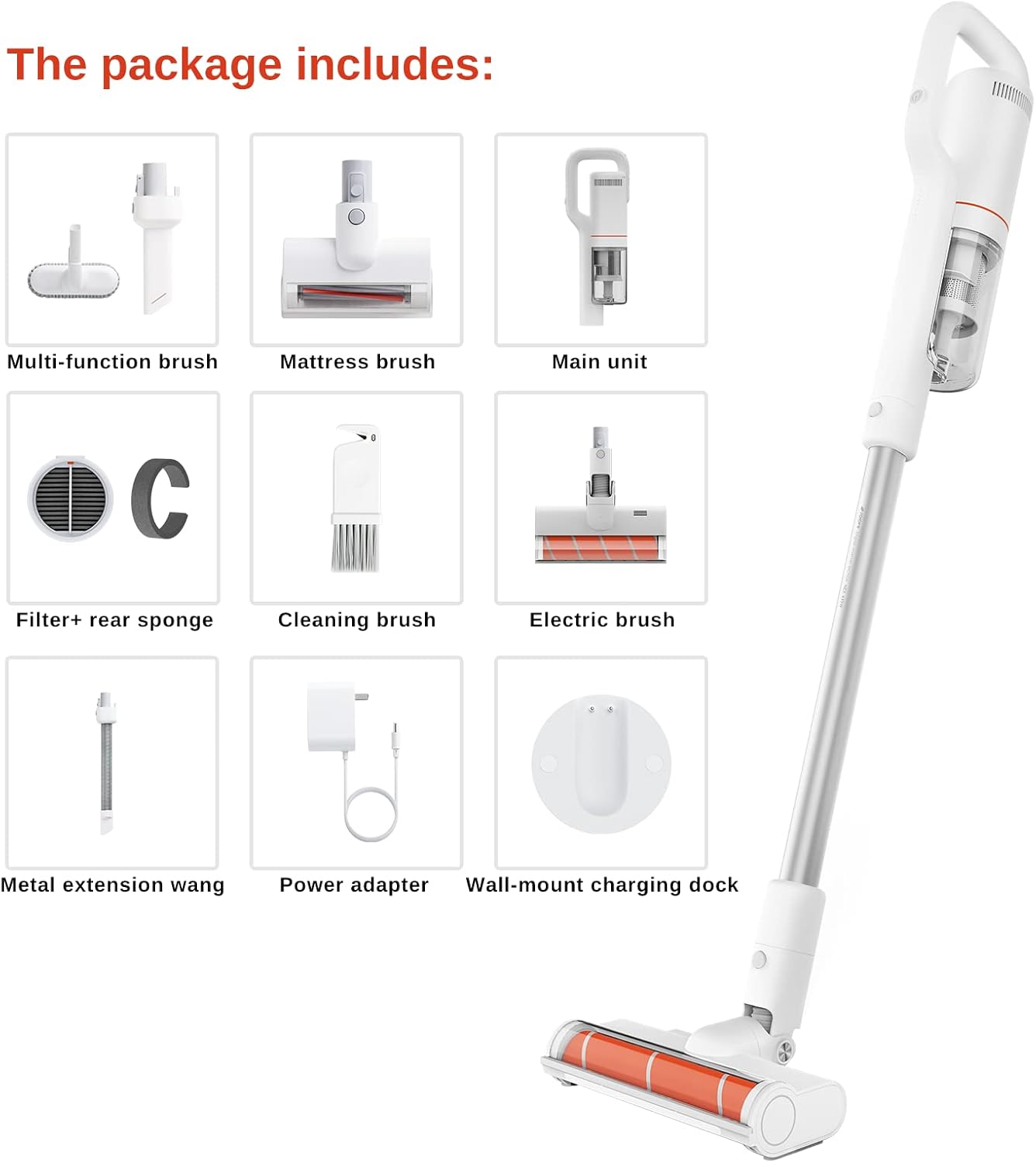 Cordless Stick Vacuum Cleaner N958