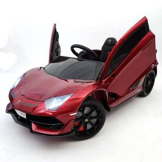 Red 12V Ride-On Car with Parent Remote W360889