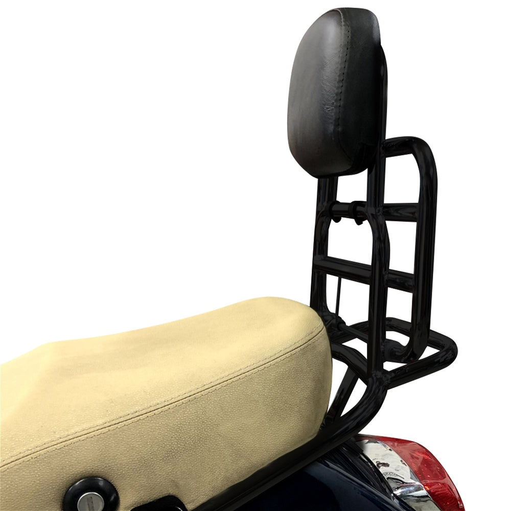 Rear Rack with Backrest Black B27351