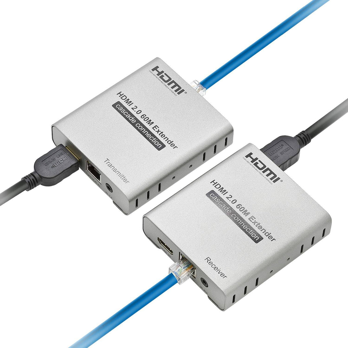 4K@60Hz HDMI 2.0 Extender Over Ethernet Cable J558954