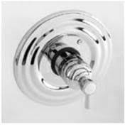 Thermostatic Trim Plate with Handle Polished Nickel E38901