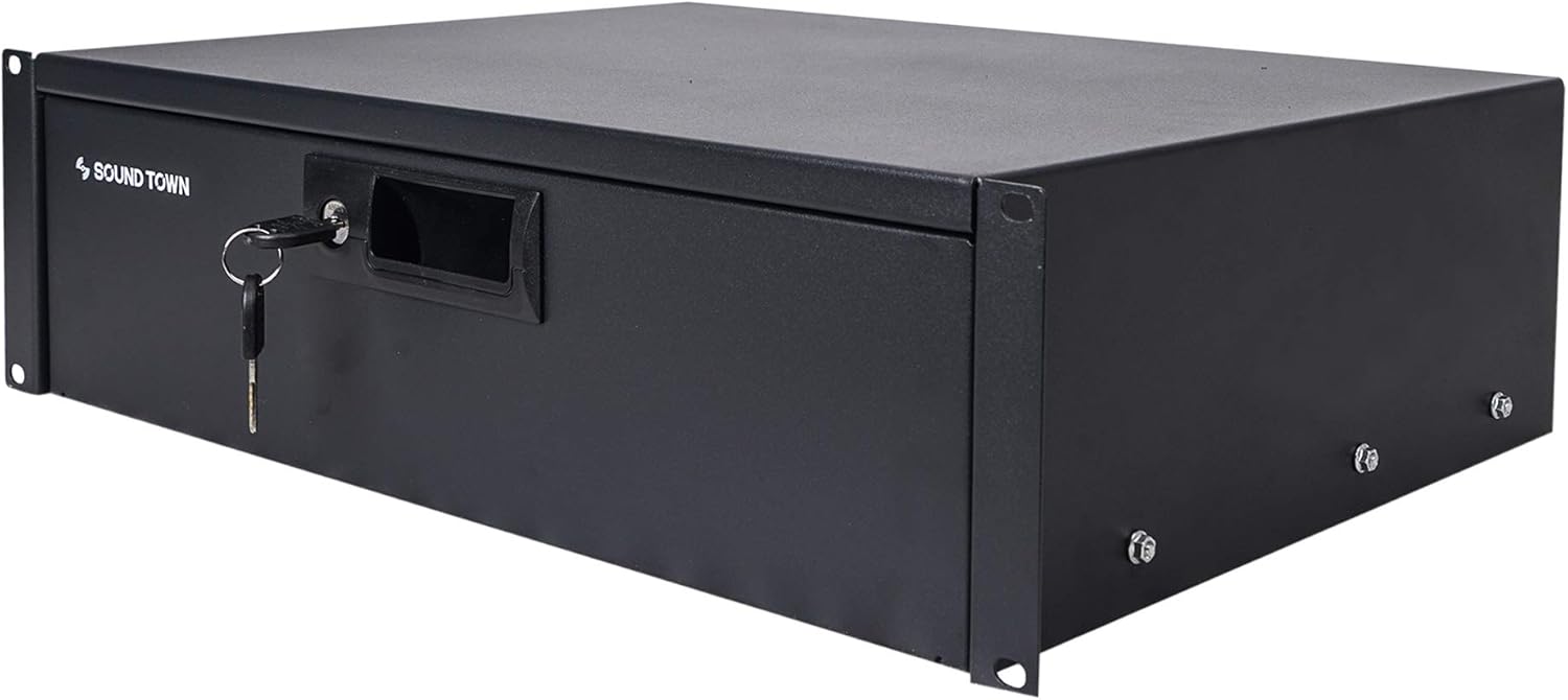 19-inch 3U Locking Rack Drawer with Protection Foam O1497