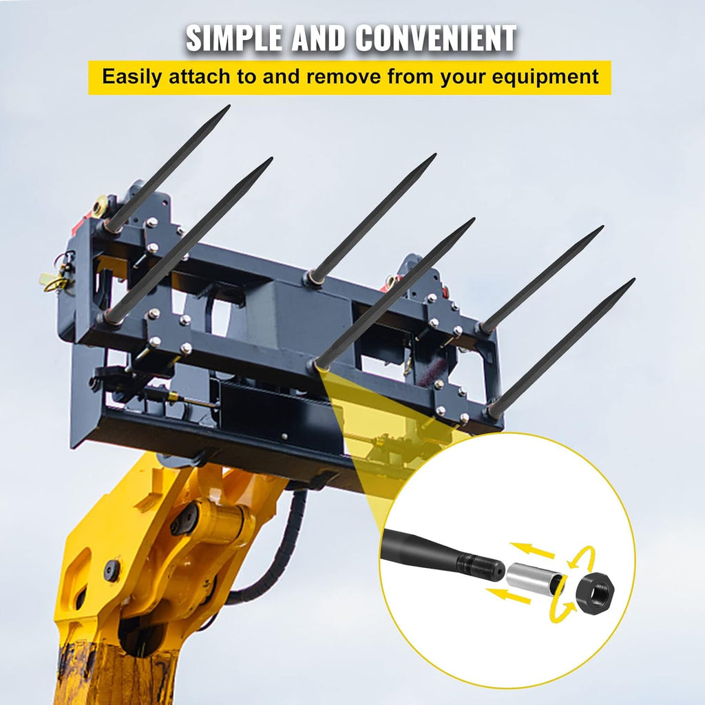 Hay Bale Spear 39 inches 3600 lbs Capacity Z68731
