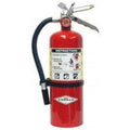 5 Pound Stored Pressure ABC Dry Chemical Multi-Purpose Fire Extinguisher With Anodized Aluminum Valve, Wall Bracket, Hose And Nozzle Q6622