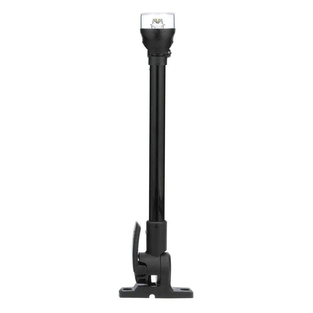 12" 2NM LED All-Round Fold-Down Light with Black Composite Pole O428