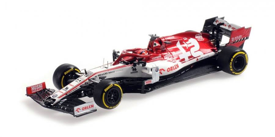1:43rd Scale Alfa Romeo Racing C39 Robert Kubica #88 Testing Session 2020 A70054