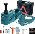 Electric Car Jack 5 ton 12V Hydraulic with Impact Wrench Portable 2 in 1 kit W161983