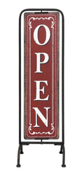 Red & White 2 Sided Open/Closed Sign O229760