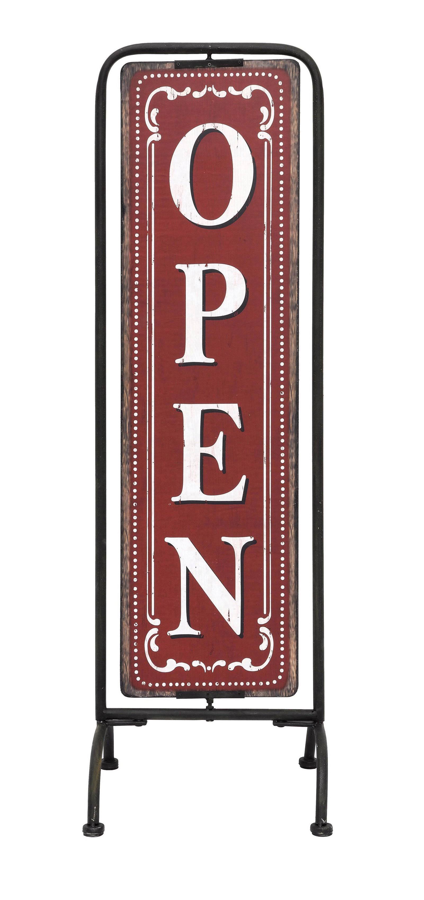 Red & White 2 Sided Open/Closed Sign O229760