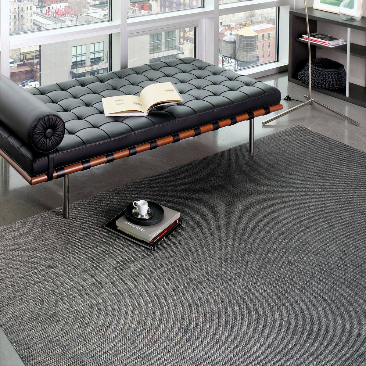 Basketweave Floormat - Carbon X4249