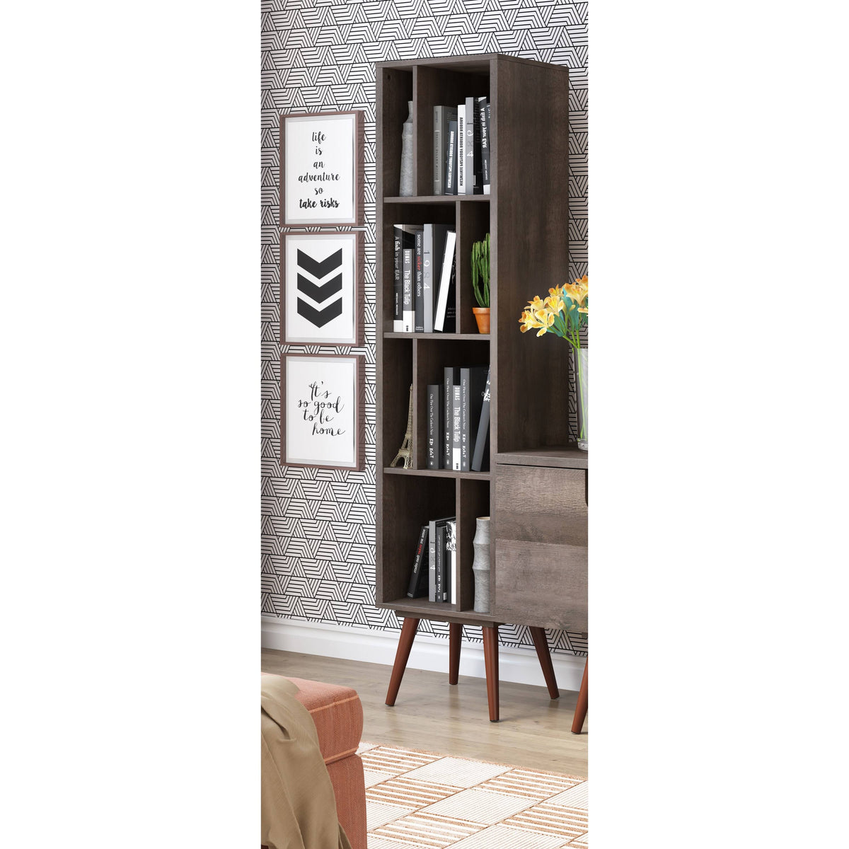 Tall Cubby Bookcase P1486