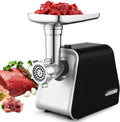 2000W Stainless Steel Electric Meat Grinder with 3 Grinding Plates Q926539