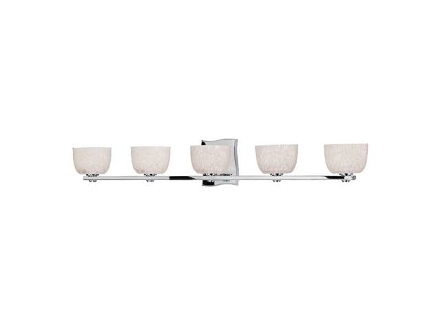 Polished Chrome 5 Light Bath Bracket K221457