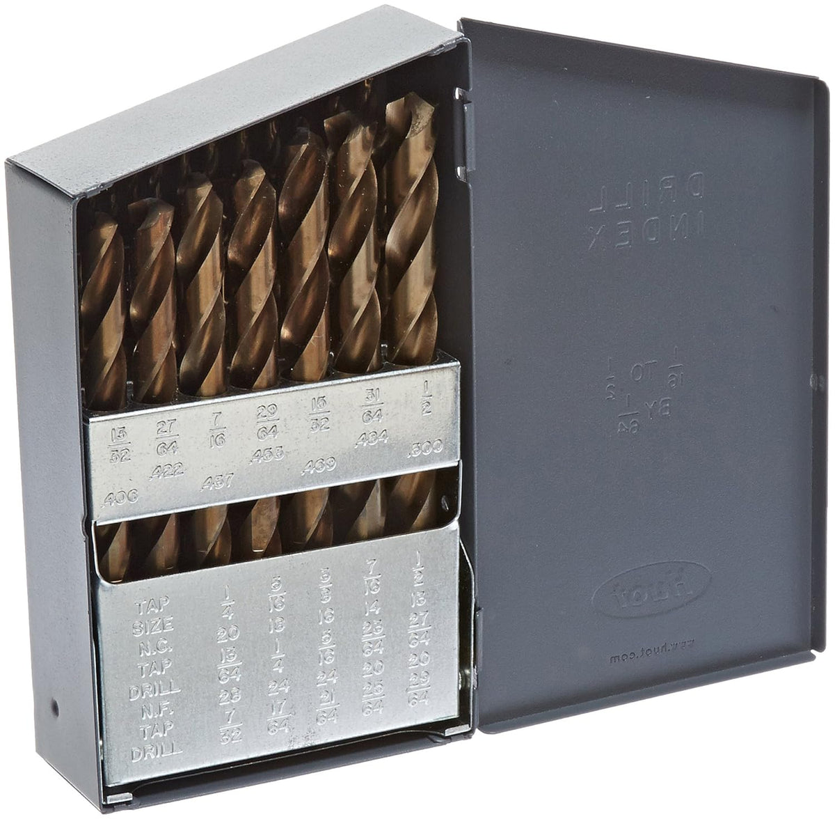29 Piece m42 Cobalt Drill Bit Set Q704