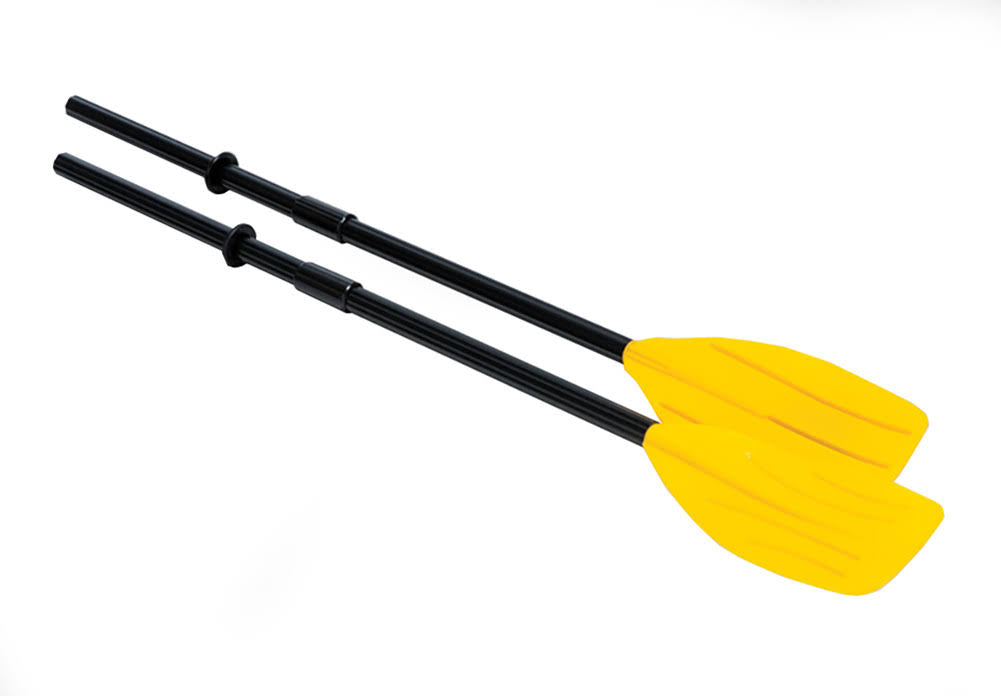 Inflatable 2 Person Floating Boat Raft Set with Oars and Air Pump L18770
