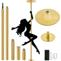 Gold Spinning Dance Pole with Adjustable Height R592767