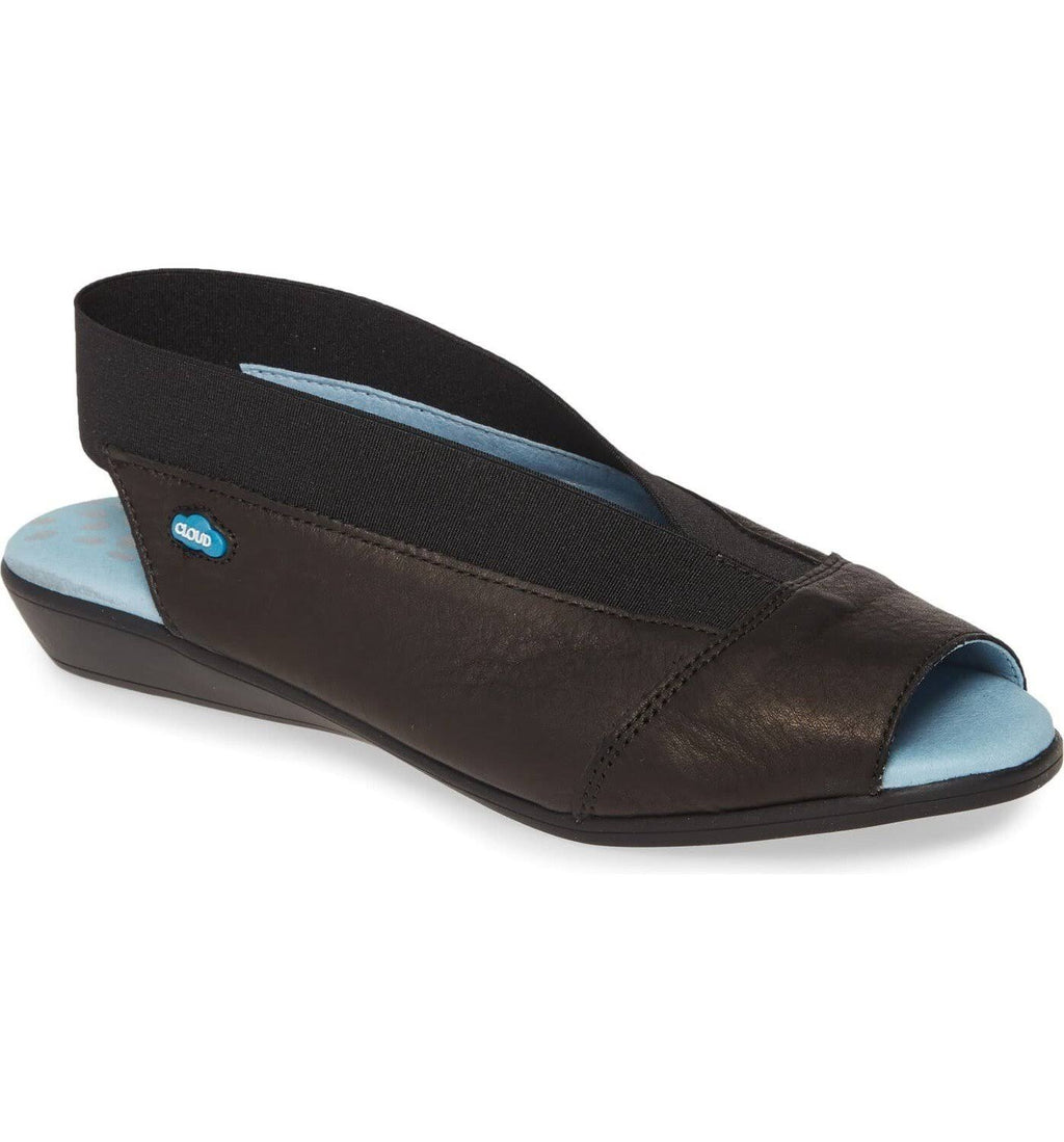 Black Flat Shoes F40646