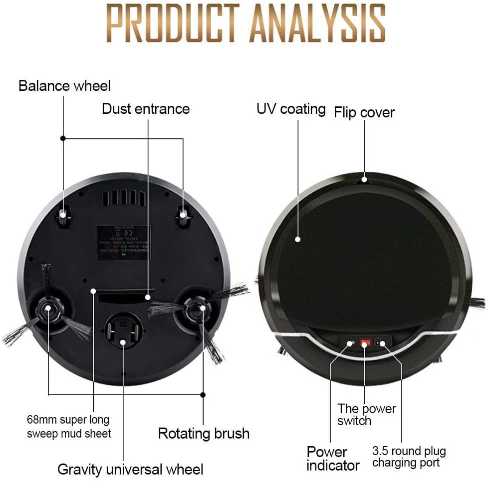 2 Pc Wi-Fi Robot Vacuum S574