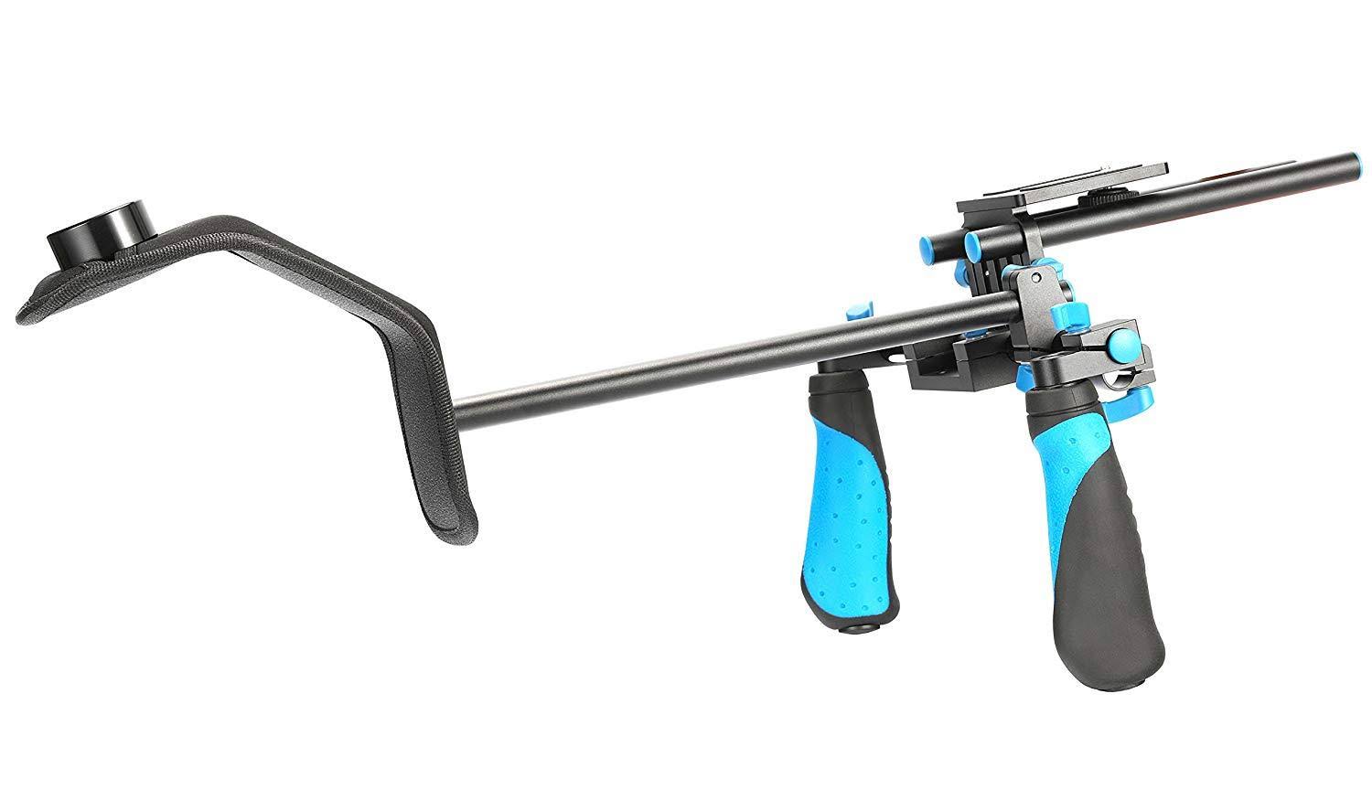 DSLR Rig Shoulder Mount with Follow Focus and Matte Box A288
