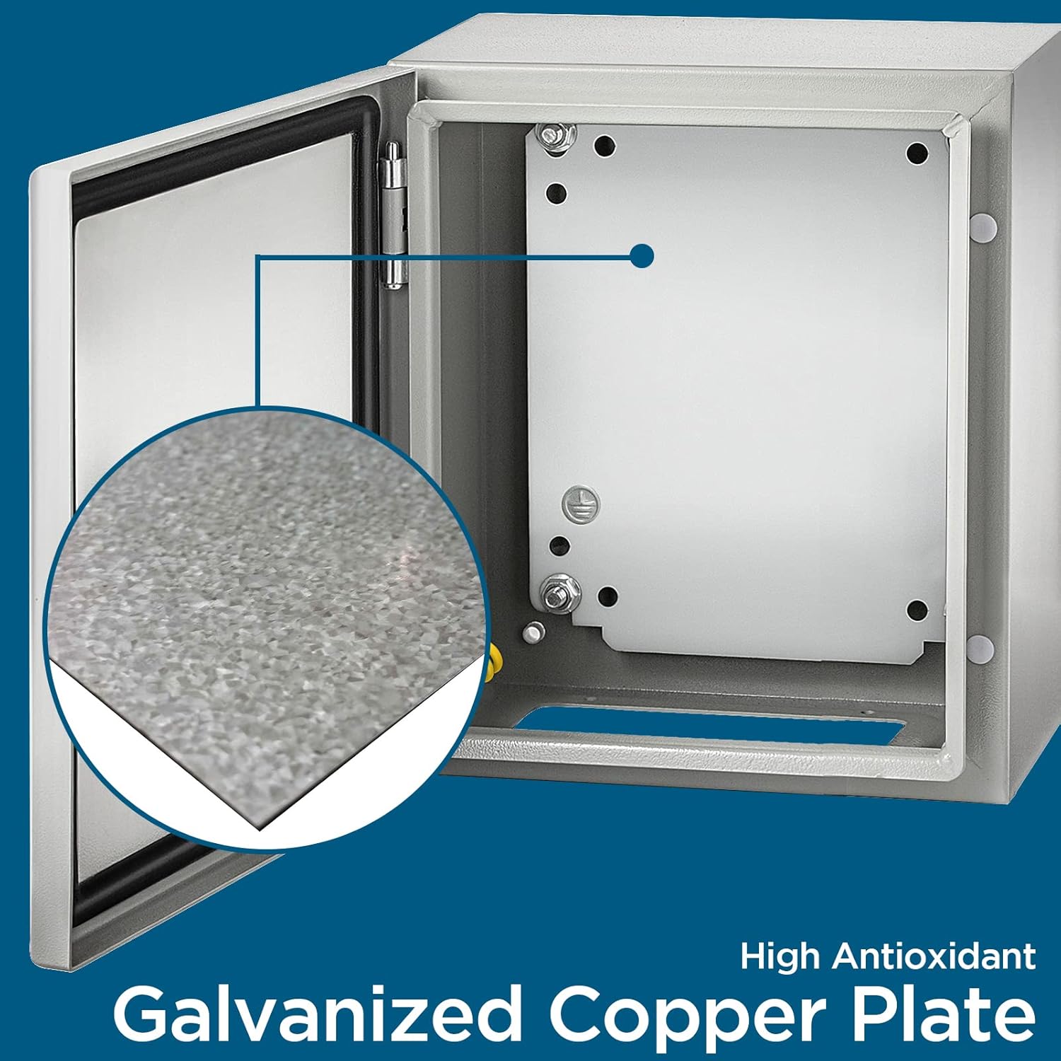 12'' x 10'' x 6'' Steel Enclosure V472