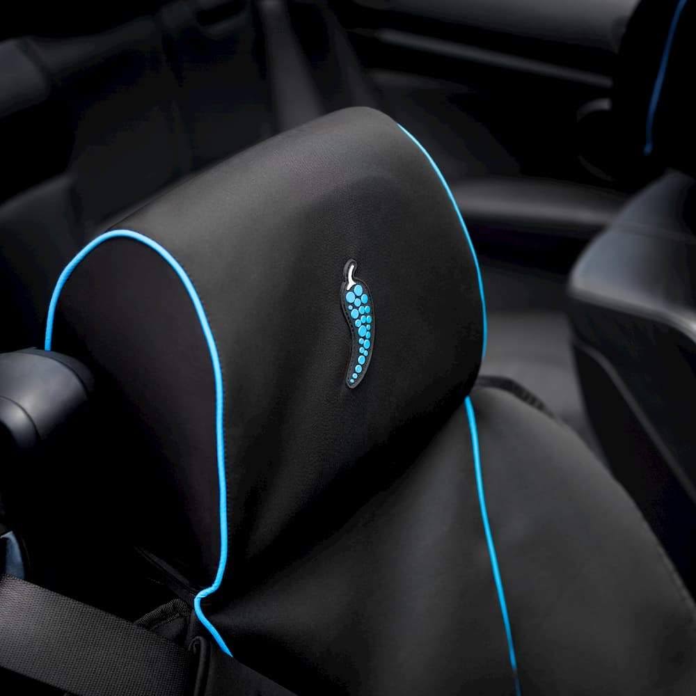 Waterproof Car Seat Cover Blue Smoke M455