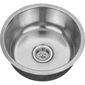 17-1/8x22 Circular Undermount Stainless Steel Bar Prep Sink Y970