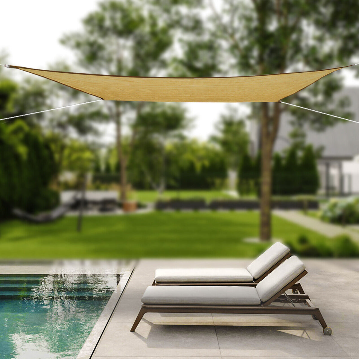 12ft x 16ft Sun Shade Net Mesh Tarp with Grommets I477