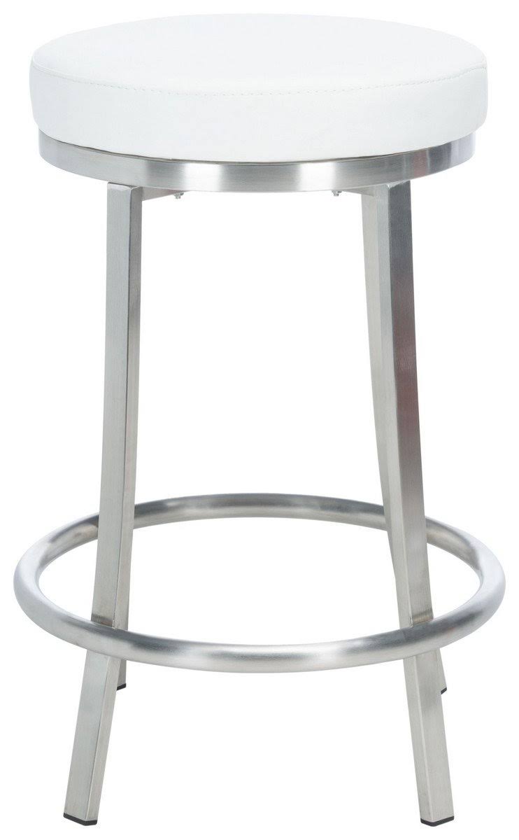 White Swivel Counter Stool C202451