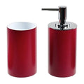 Ruby Red Bathroom Accessory Set O31672