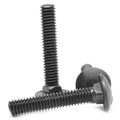 3/8-16 x 1 Coarse Thread Carriage Bolt Low Carbon Steel Black Oxide Pk 500 I2342