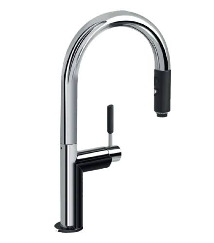 Perfeque Pull Down Kitchen Faucet with Metal Lever Handle N2914