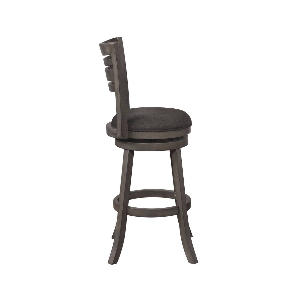 Gray Swivel Barstool Q795