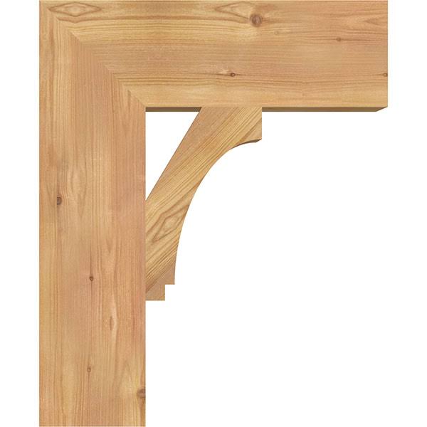 Imperial Block Smooth Bracket, Western Red Cedar O94430