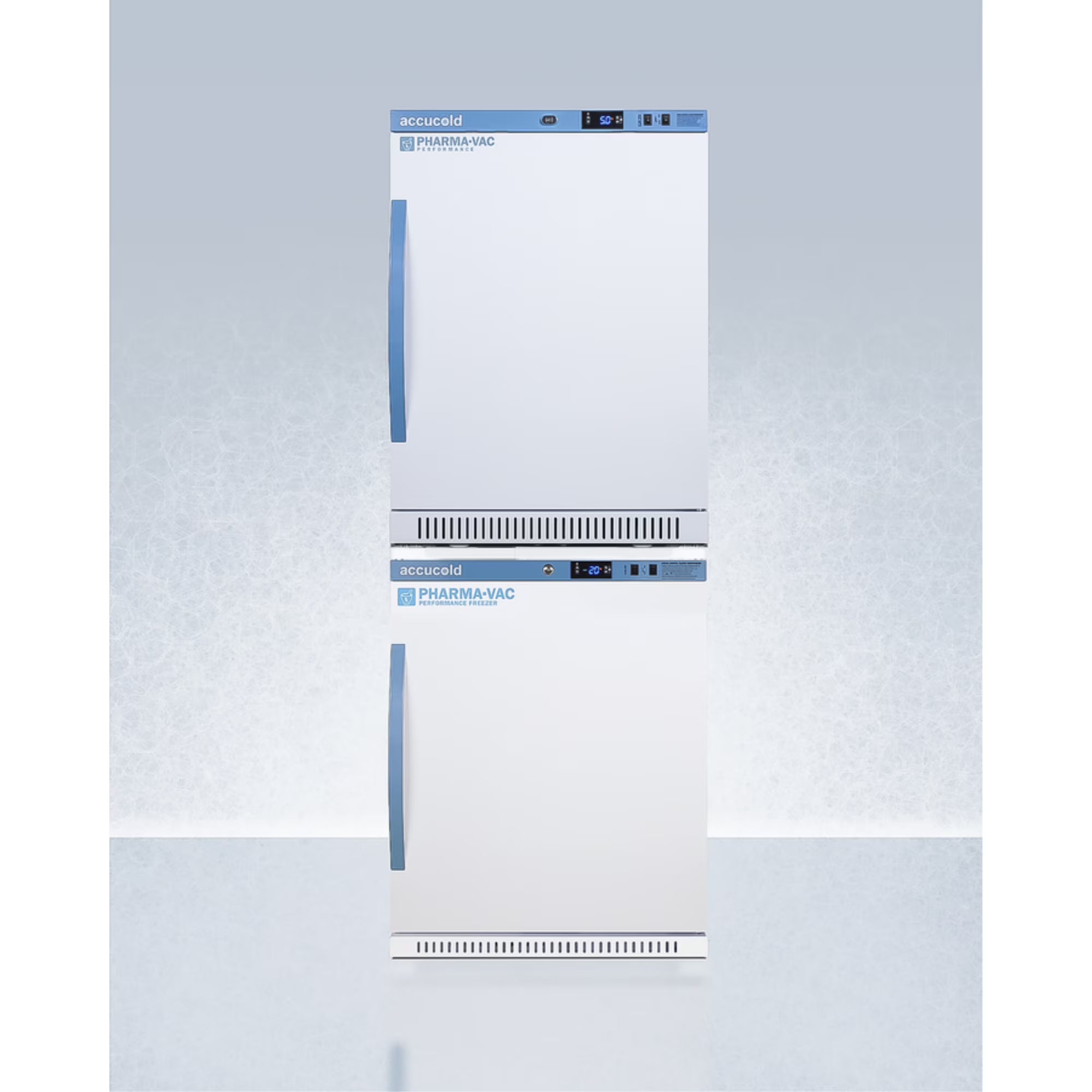 Pharma-Vac stacked vaccine refrigerator/freezer combination C6009