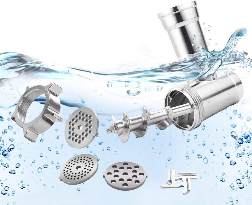 2000W Stainless Steel Electric Meat Grinder with 3 Grinding Plates Q926539