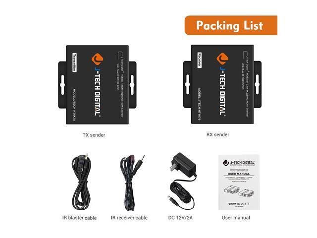 HDMI Extender 4K@60Hz Cat6 K203947
