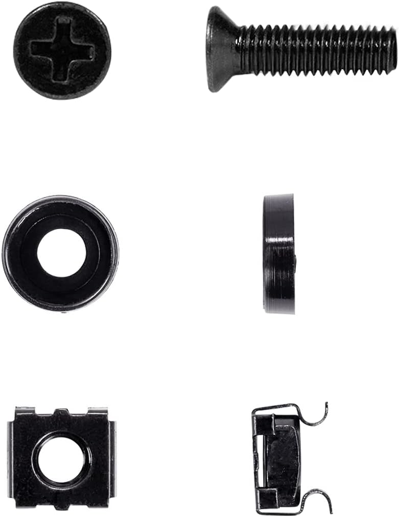 Cage Nut Tool, M6 Rack Screws and Washers, 50 Piece Set, Pack of 2 S271588